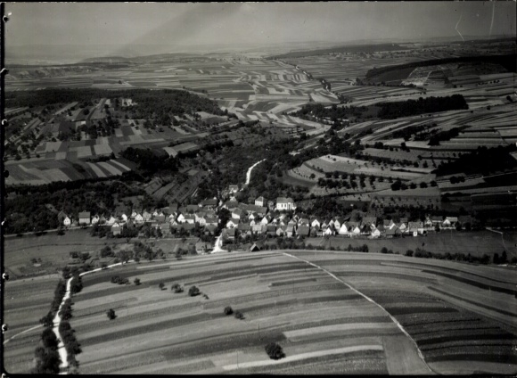 Photo Wüstenzell Holzkirchen Lower Franconia, aerial photograph