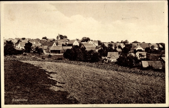 Postcard Essentho Marsberg in the Sauerland, general view