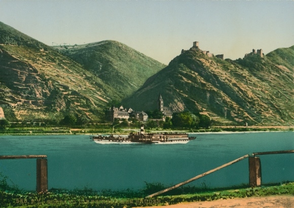 Photo Kamp Bornhofen am Rhein, castles, Rhine steamers