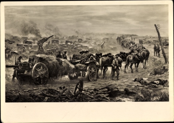 Artist PC Böhme, Hans, from the Battle of Kiev, HDK 419