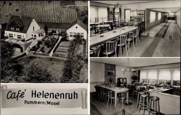 KP Pommern nad Mozelą, Café Helenenruh z kręgielnią