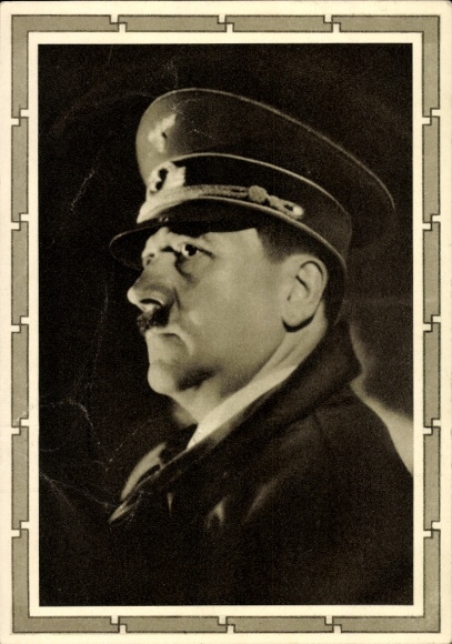 Postwaardestuk Ak Führer en Rijkskanselier Adolf Hitler, portret