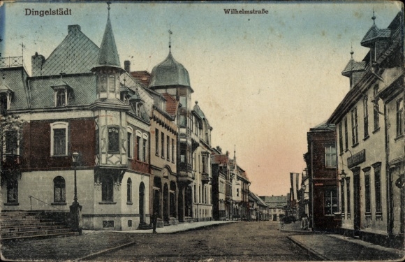 Ak Dingelstädt im Eichsfeld Thüringen, Wilhelmstraße