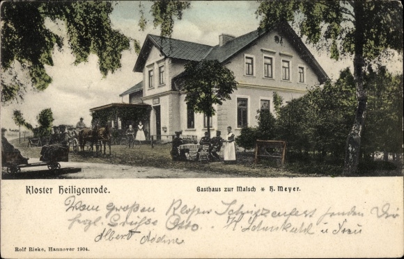 Postcard Heiligenrode Stuhr in Lower Saxony, Heiligenrode Monastery, Inn zur Malsch
