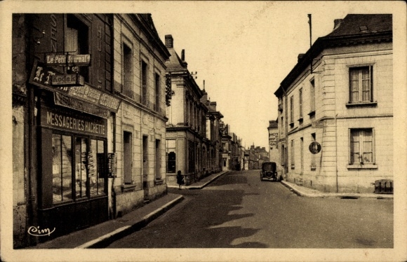 Ak Bléré Indre et Loire, Straßenszene, Häuser, Le Petit Journal, MESSAGERIES HACHETTE