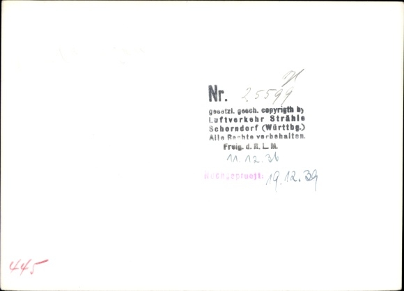 Postcard Erlangen in Middle Franconia Bavaria, Lorlebergplatz, aerial photograph