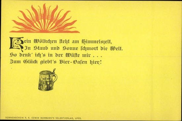 Set of PCs in envelope, sunshine with humorous sayings