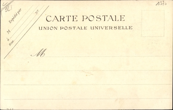 Postcard Levallois Perret Hauts de Seine, Rue Voltaire