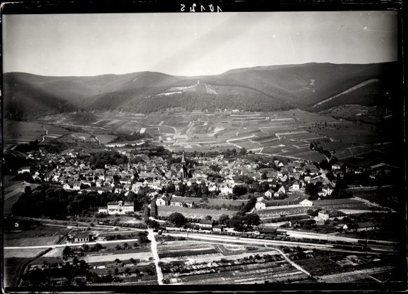 Photo Deidesheim in the Palatinate, aerial photograph