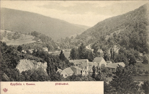 Postcard Eppstein im Taunus, general view