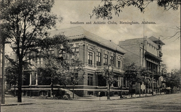 Ak Birmingham Alabama VS, zuidelijke en atletische clubs