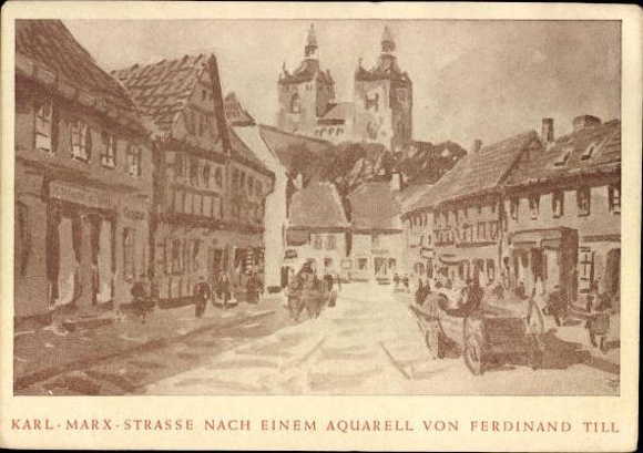 6 Ak im Umschlag, Seehausen in der Altmark,Aquarell von Ferd. Till, 800 Jahrfeier