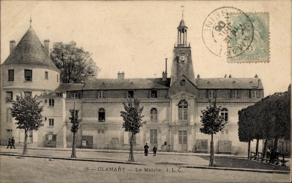 Ak Clamart Hauts de Seine, La Mairie