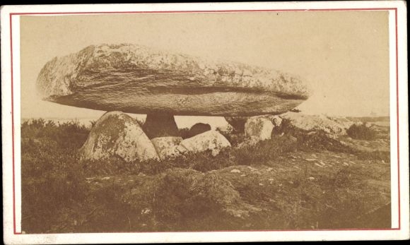 Photo Locmariaquer Morbihan, Dolmen, Table des Marchand