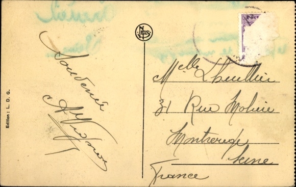 Postcard Mons Wallonie Hainaut, Kavalleriekaserne