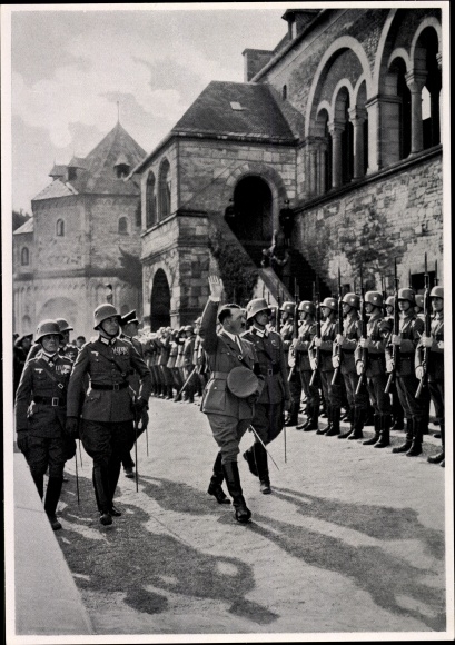 Collective picture Adolf Hitler, Goslar, Imperial Palace, Harvest Festival 1934, Collection No. 15 picture 75