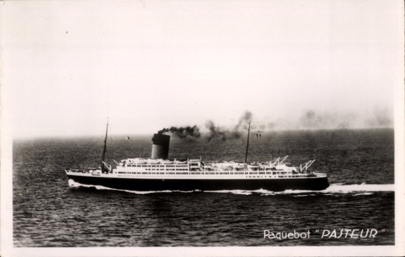 Ak-stoomschip Pasteur, Compagnie Sud Atlantique