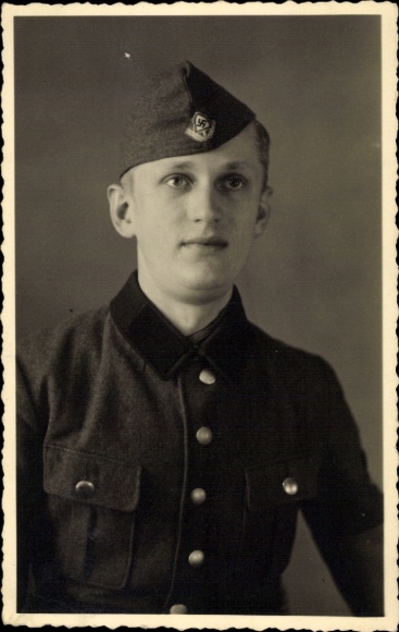 Foto Ak Rantum auf Sylt, Arbeitsmann, Portrait, RAD