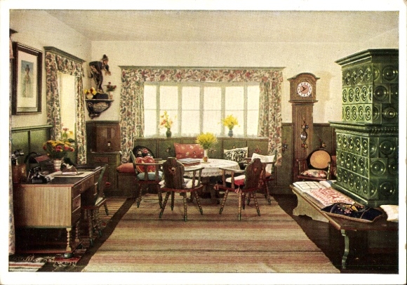 Ak Obersalzberg Berchtesgaden in Oberbayern, Berghof Wachenfeld, Landhaus des Reichskanzlers Hitler