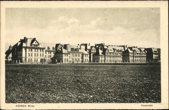Ak Düren im Rheinland, Kasernen