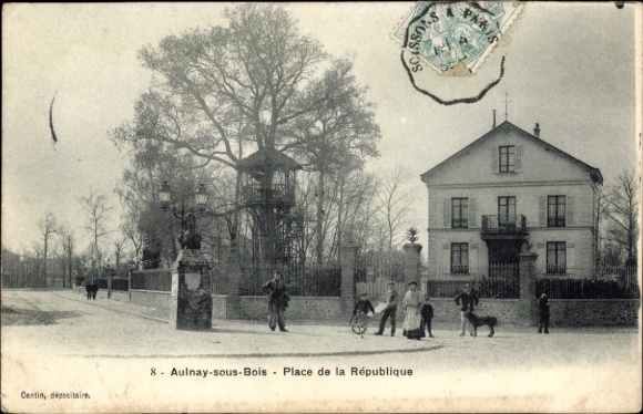 KP Aulnay sous Bois Seine Saint Denis, Place de la Republique