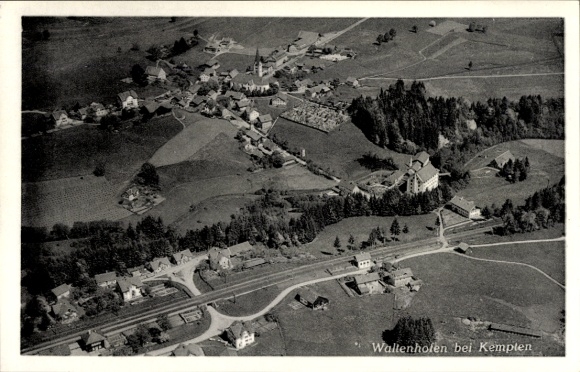 Ak Waltenhofen im Oberallgäu^, Fliegeraufnahme