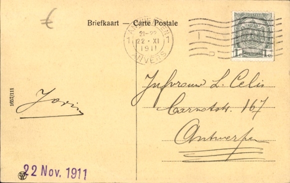 CPA Anvers Anvers Flandre, Remark the vie Anversoise