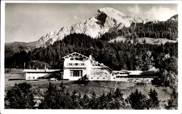 Ak Obersalzberg Berchtesgaden in Oberbayern, Berghof Haus Wachenfeld, Hoher Göll