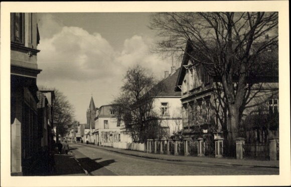 Photo Postcard Westerstede in Oldenburg Ammerland, street scene