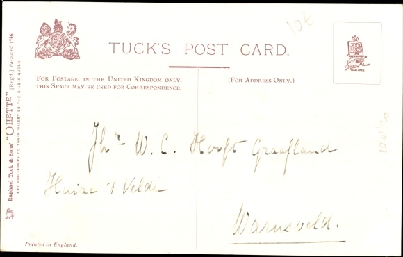 Artist Postcard Dadd, ST, Football Incidents, Nearly In, Rugby, Tuck 1746