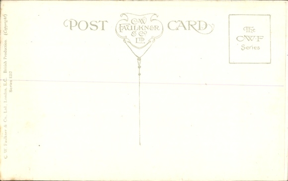 Artist Postcard Barham, Peter Pan, Bird's Nest as Sailboat