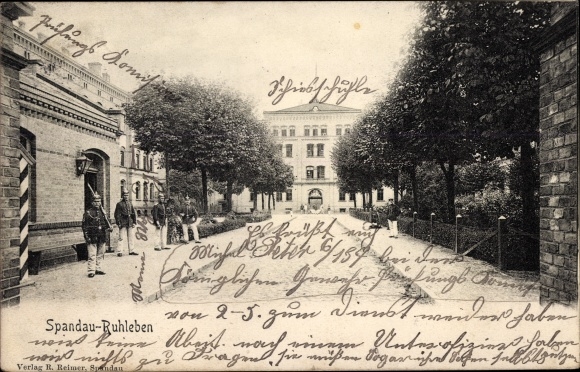 PC Berlin Spandau Ruhleben, guards, street section