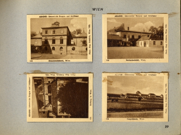 Austria&#39;s castles and palaces II collective picture album Abadie cigarette paper, cigarette tube factory