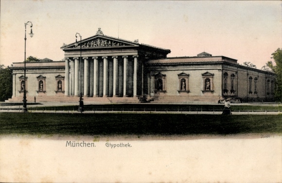 Postcard Munich, Glypothek