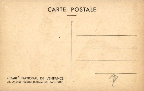 Artist Postcard Lesourt, National Children&#39;s Week, Le Coche et la Mouche