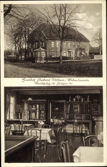 KP Hohenhameln Dolna Saksonia, Gasthof Richard Vollmer, Marktplatz 118