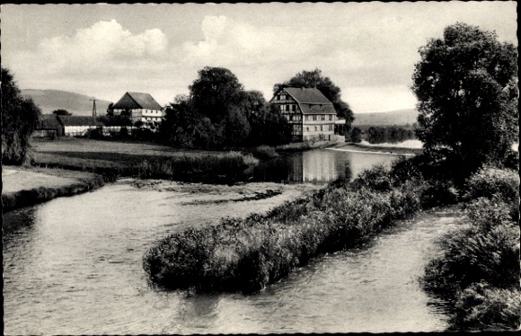 Postcard Altmorschen Morschen in Hesse, Heckenmühle