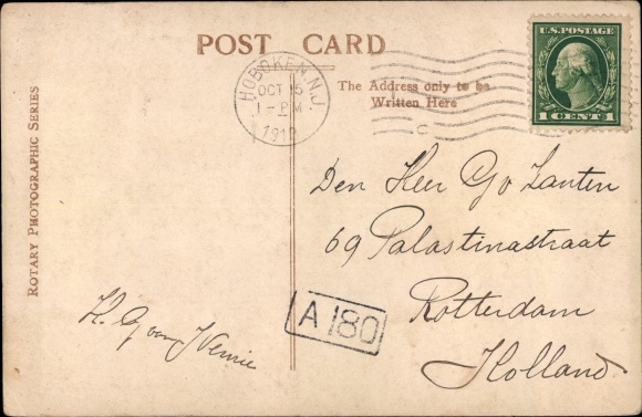 Postcard New York City USA, Pennsylvania Station