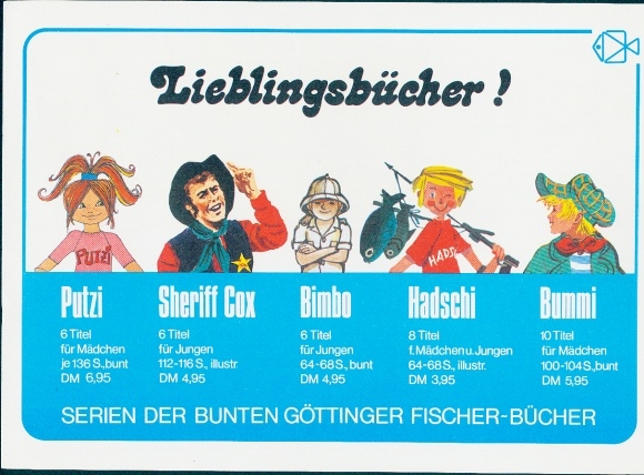 Timetable Advertising, Engelbert-Verlag Balve, Books, Children Reading