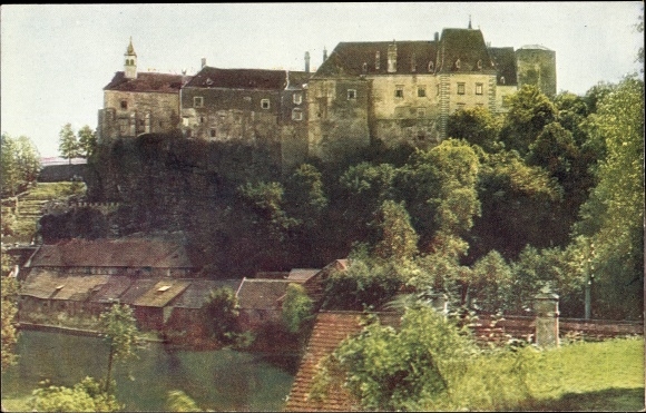 Postcard Raabs an der Thaya in Lower Austria, Burg