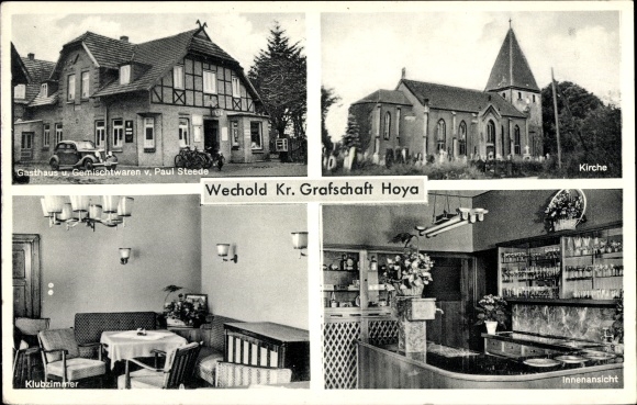 PC Wechold Hilgermissen Lower Saxony, Paul Steede inn, church