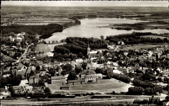 Postcard Bad Segeberg in Holstein, general view