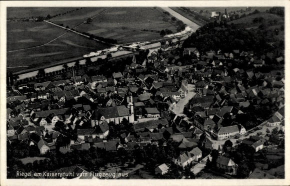 KP Riegel am Kaiserstuhl, zdjęcie lotnicze