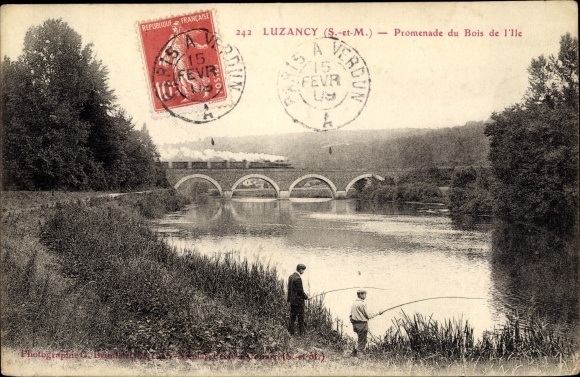 KP Luzancy Seine et Marne, Promenade du Bois de I'Ile