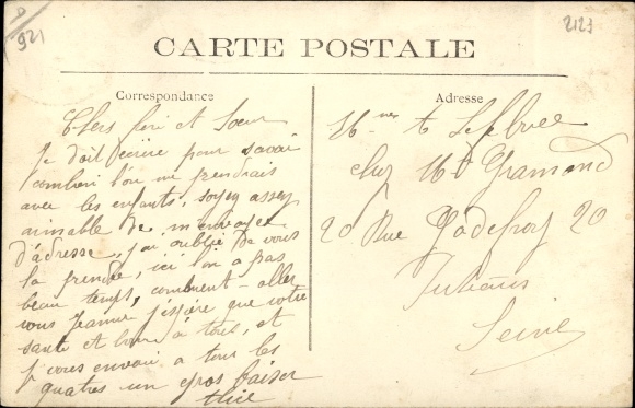 Postcard Puteaux Hauts de Seine, Bois de Boulogne tram station