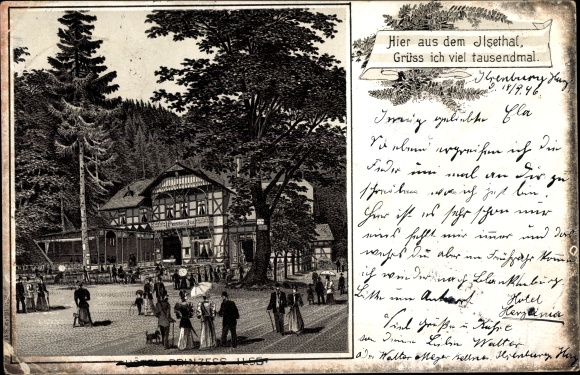 litho Ilsenburg am Nordharz, Hotel Princess Ilse
