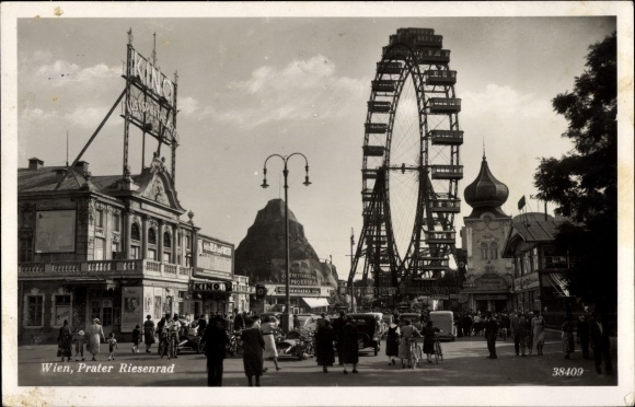 PC Vienna 2. Leopoldstadt, Prater, Ferris wheel, cinema