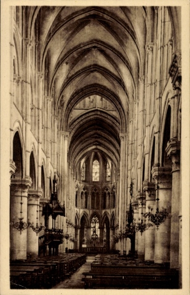 Ak Lisieux-Calvados, Kathedrale Saint-Pierre
