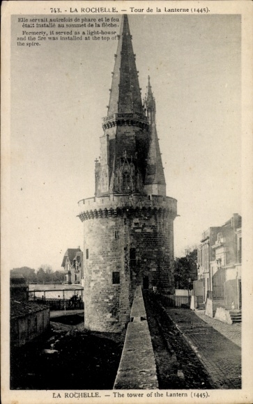 CPA La Rochelle Charente Maritime, Tour de la Lanterne