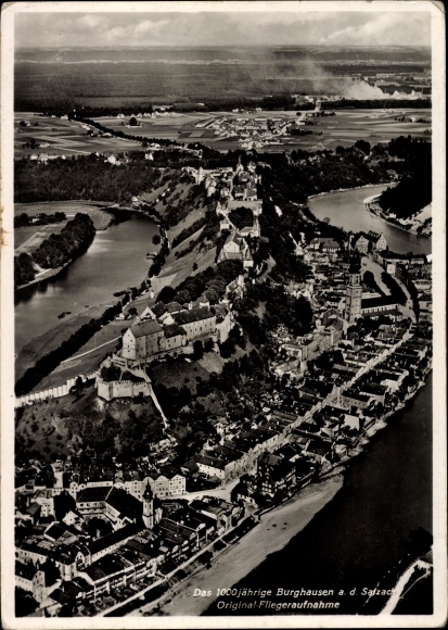 PC Burghausen an der Salzach Bavaria, aerial photo